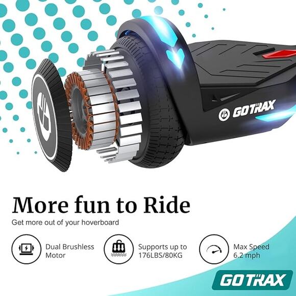 New Gotrax Nova Hover Board - Picture 5 of 9